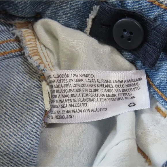 Art Class Girl's High Rise Wide Leg Graffiti Jeans  Size 14 EUC - Picture 7 of 12